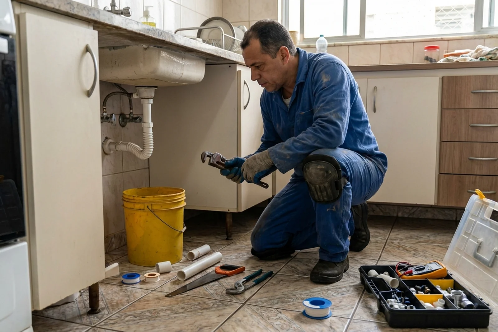 Reparos hidráulicos e detecção de vazamento em Zona Leste-SP